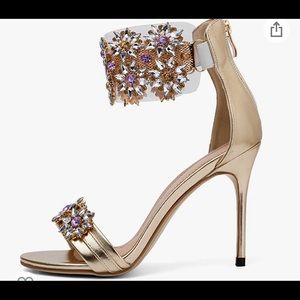Mayou Womens Stiletto Heeled Sandals High Heel Summer Clear Sandal Shoes with Ankle Strap Transparent Ankle Strip Dress Lucite Strappy for Weeding,Party,Shopping,Formal Pump,Shooping Mayou Womens Stiletto Heeled Sandals High Heel Summer Clear Sandal Shoes with Ankle Strap Transparent Ankle Strip Dress Lucite Strappy for Weeding,Party,Shopping,Formal Pump,Shooping